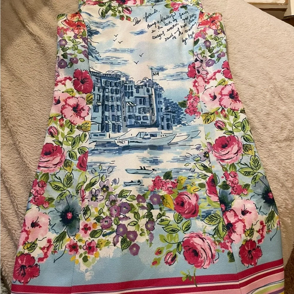 Gabby Skye Women's Shift Dress Floral Venice - Picture 10 of 10